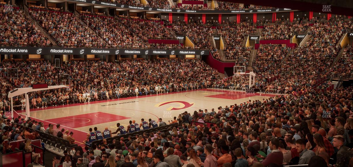 Rocket Arena - Section Founders Suite 12 Seat View