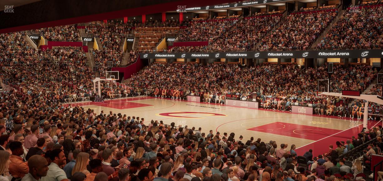 Rocket Arena - Section Founders Suite 16 Seat View