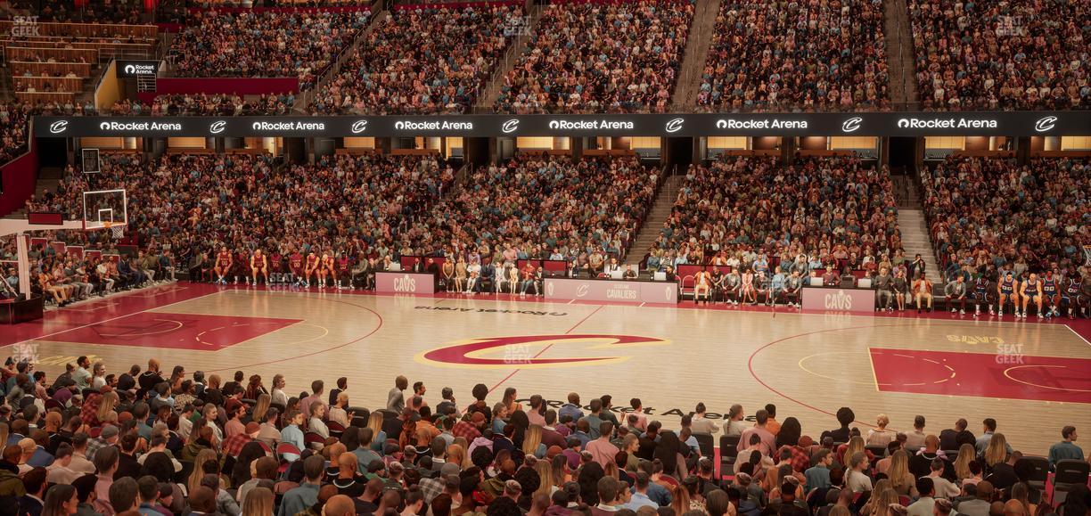 Rocket Arena - Section Founders Suite 19 Seat View