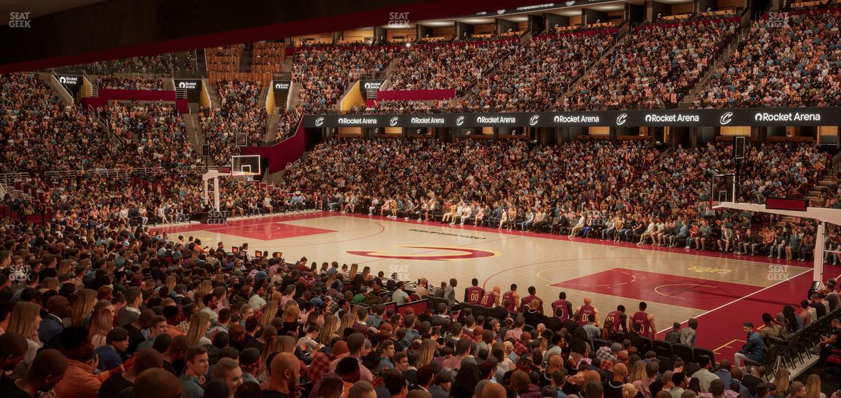 Rocket Arena - Section Founders Suite 3 Seat View