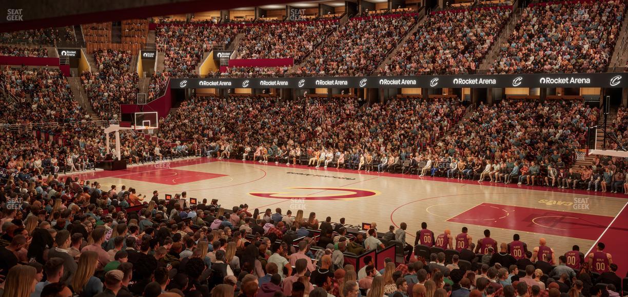 Rocket Arena - Section Founders Suite 4 Seat View