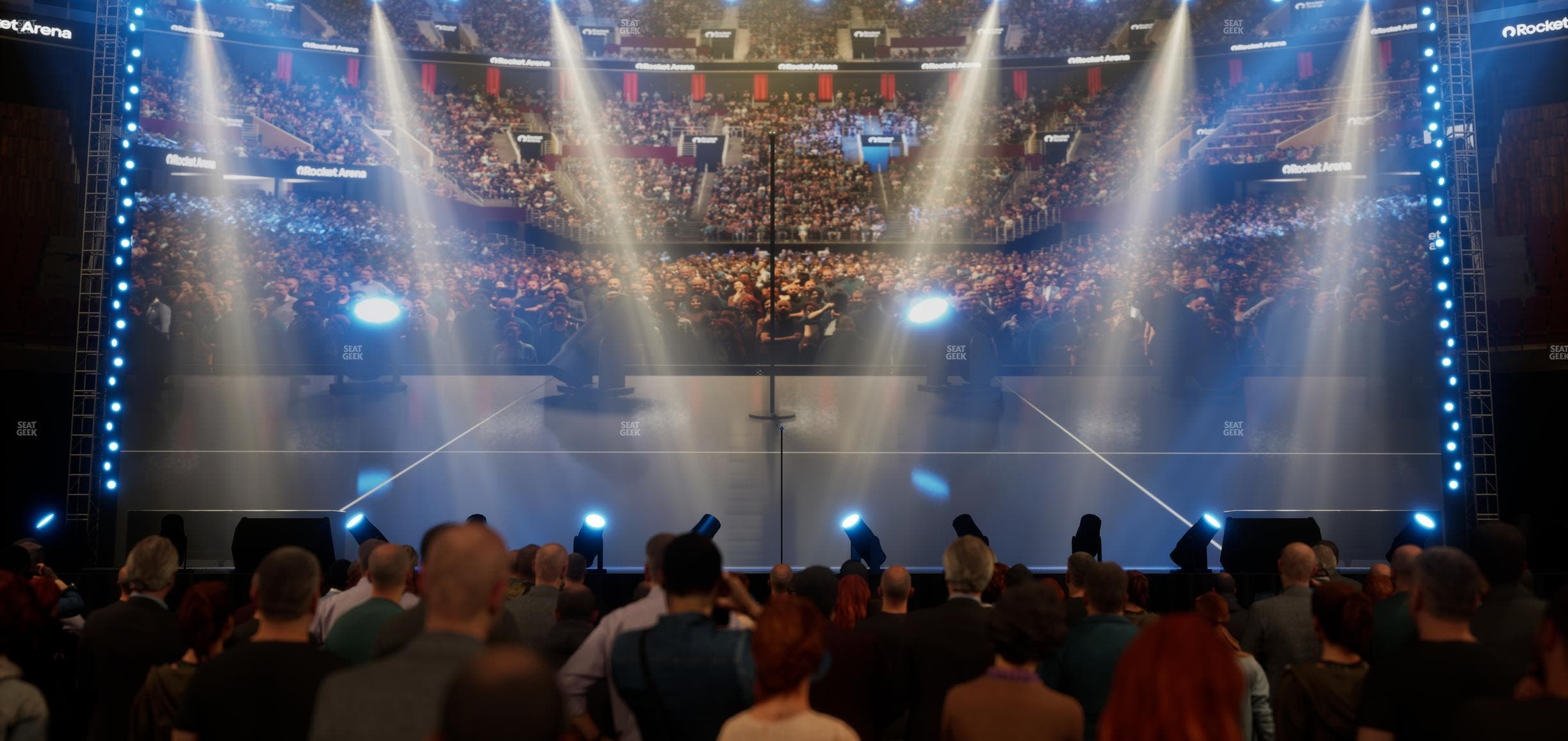 Rocket Arena - Section Ga Pit Seat View