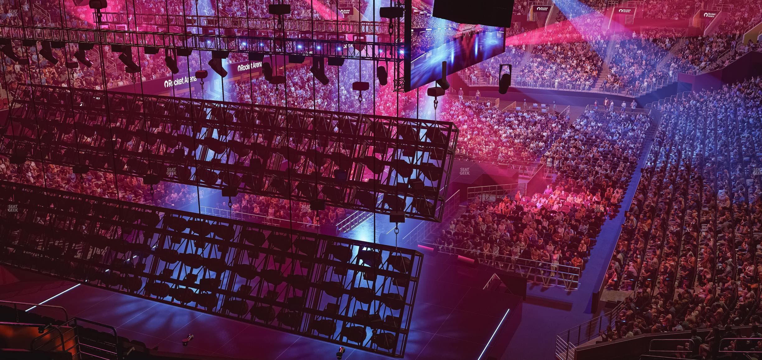 Rocket Arena - Section Lounge Box 1 Seat View