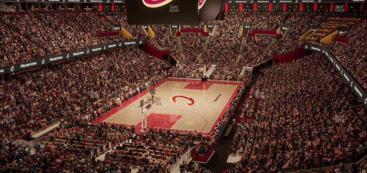 Rocket Arena - Section Lounge Box 1 Seat View