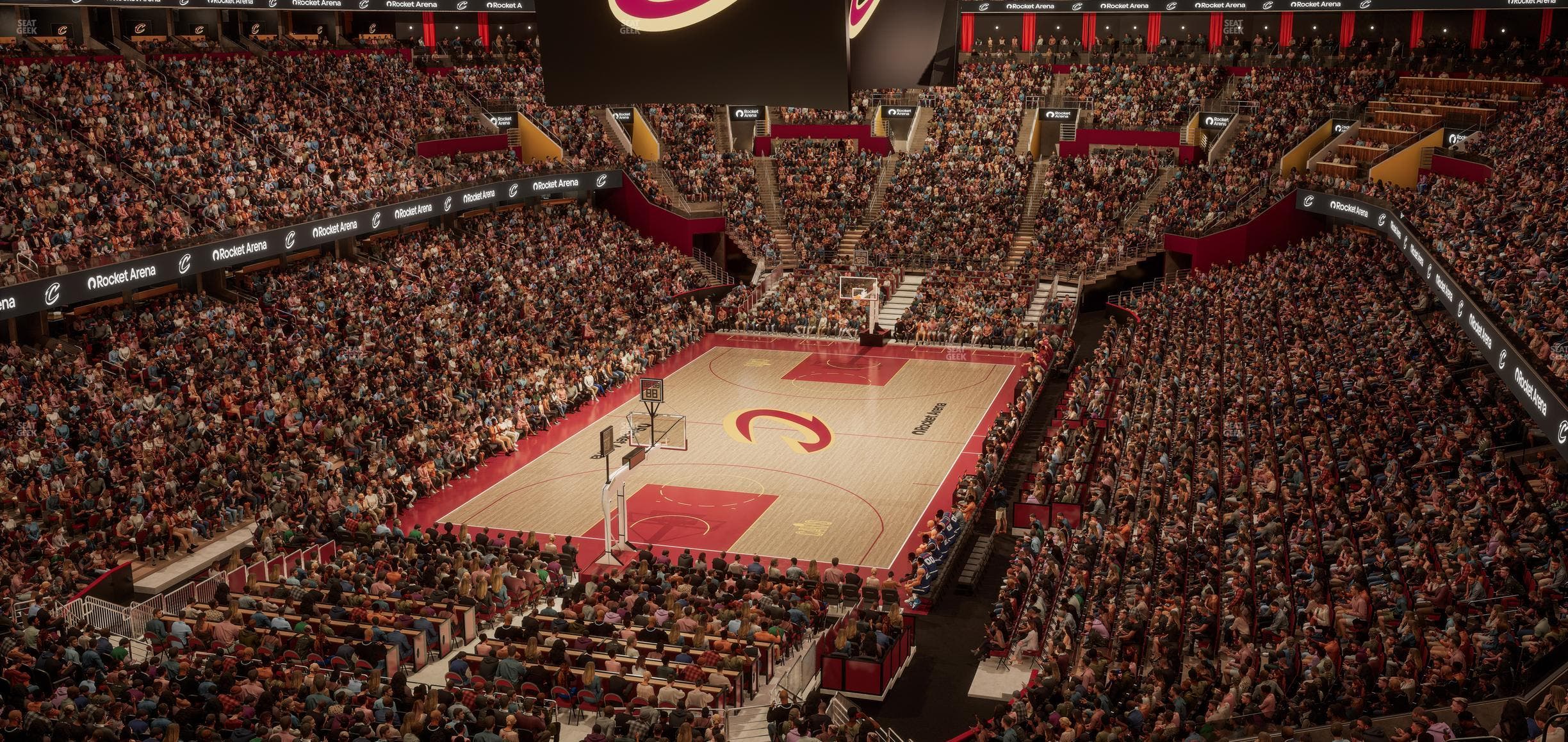 Rocket Arena - Section Lounge Box 1 Seat View