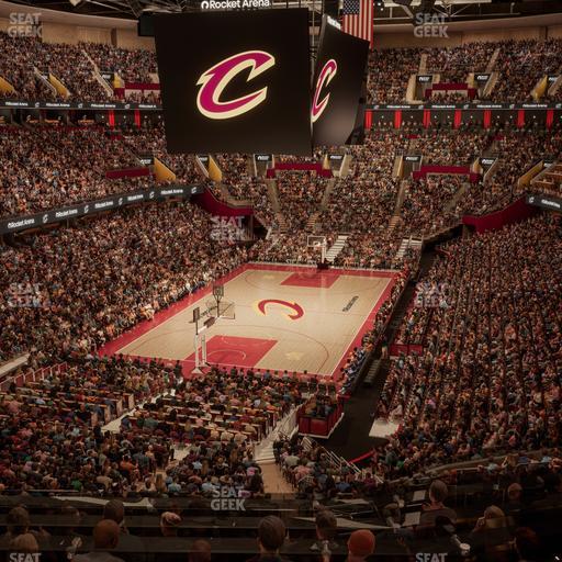 Rocket Arena - Section Lounge Box 1 Seat View