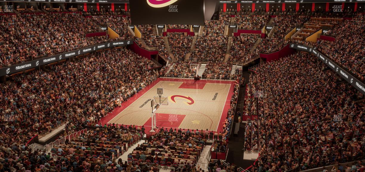 Rocket Arena - Section Lounge Box 2 Seat View