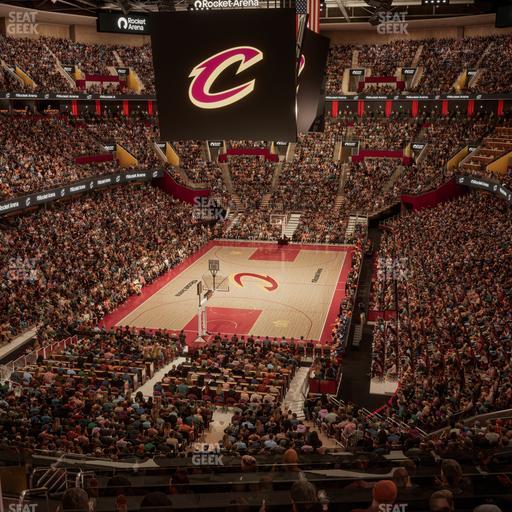 Rocket Arena - Section Lounge Box 2 Seat View