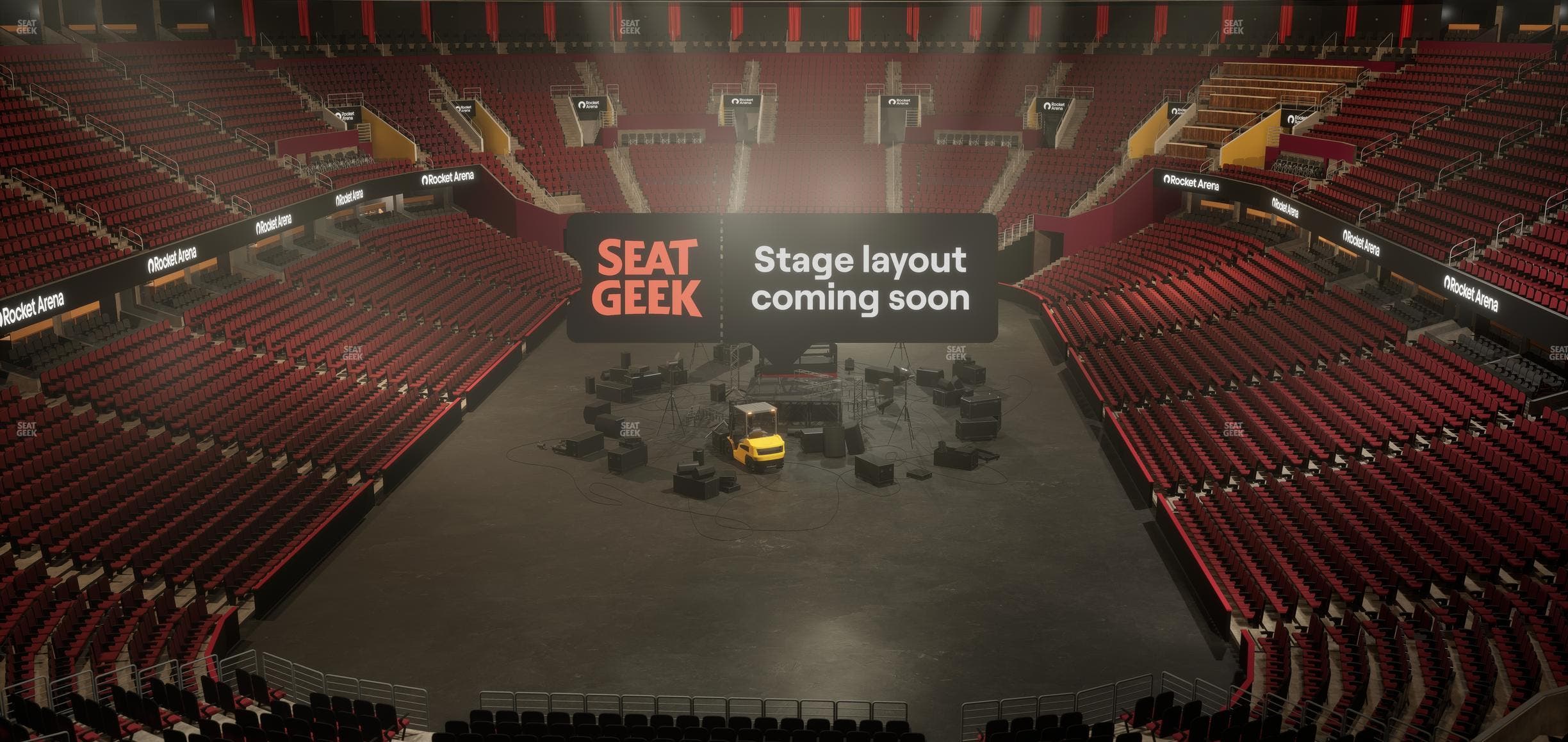 Rocket Arena - Section Lounge Box 3 Seat View