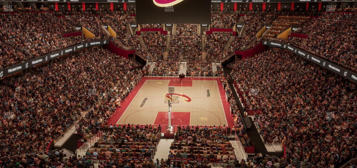 Rocket Arena - Section Lounge Box 3 Seat View