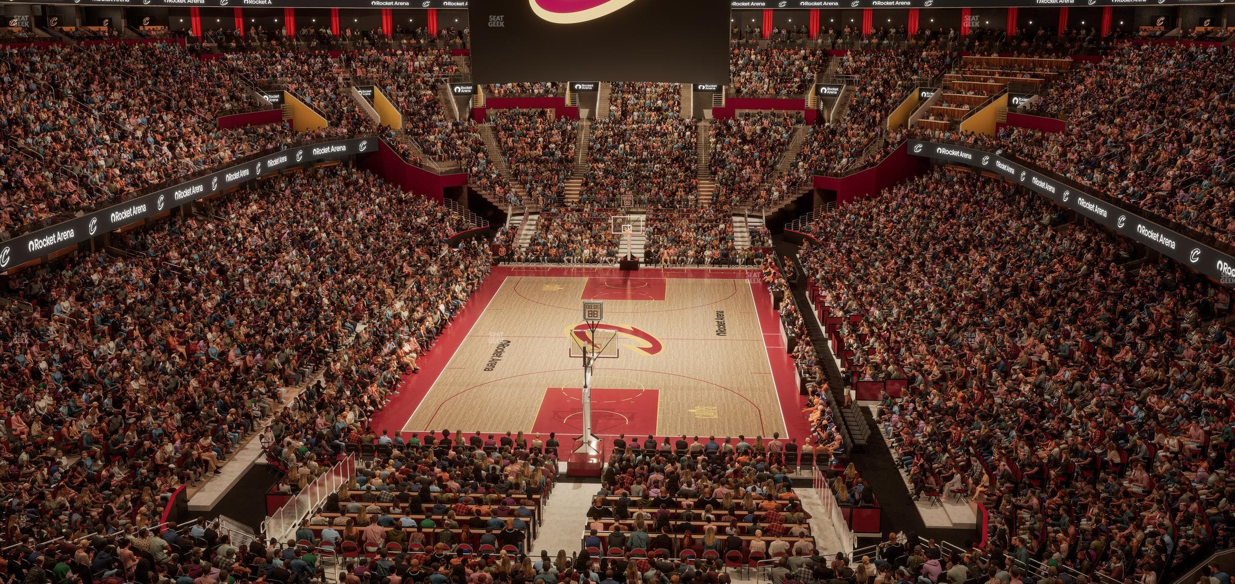 Rocket Arena - Section Lounge Box 3 Seat View