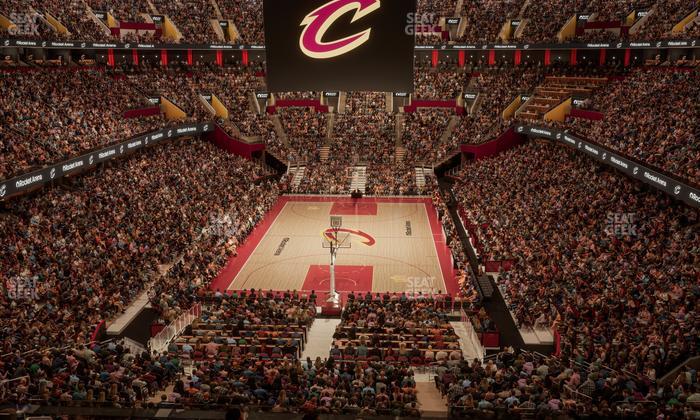 Rocket Arena - Section Lounge Box 3 Seat View