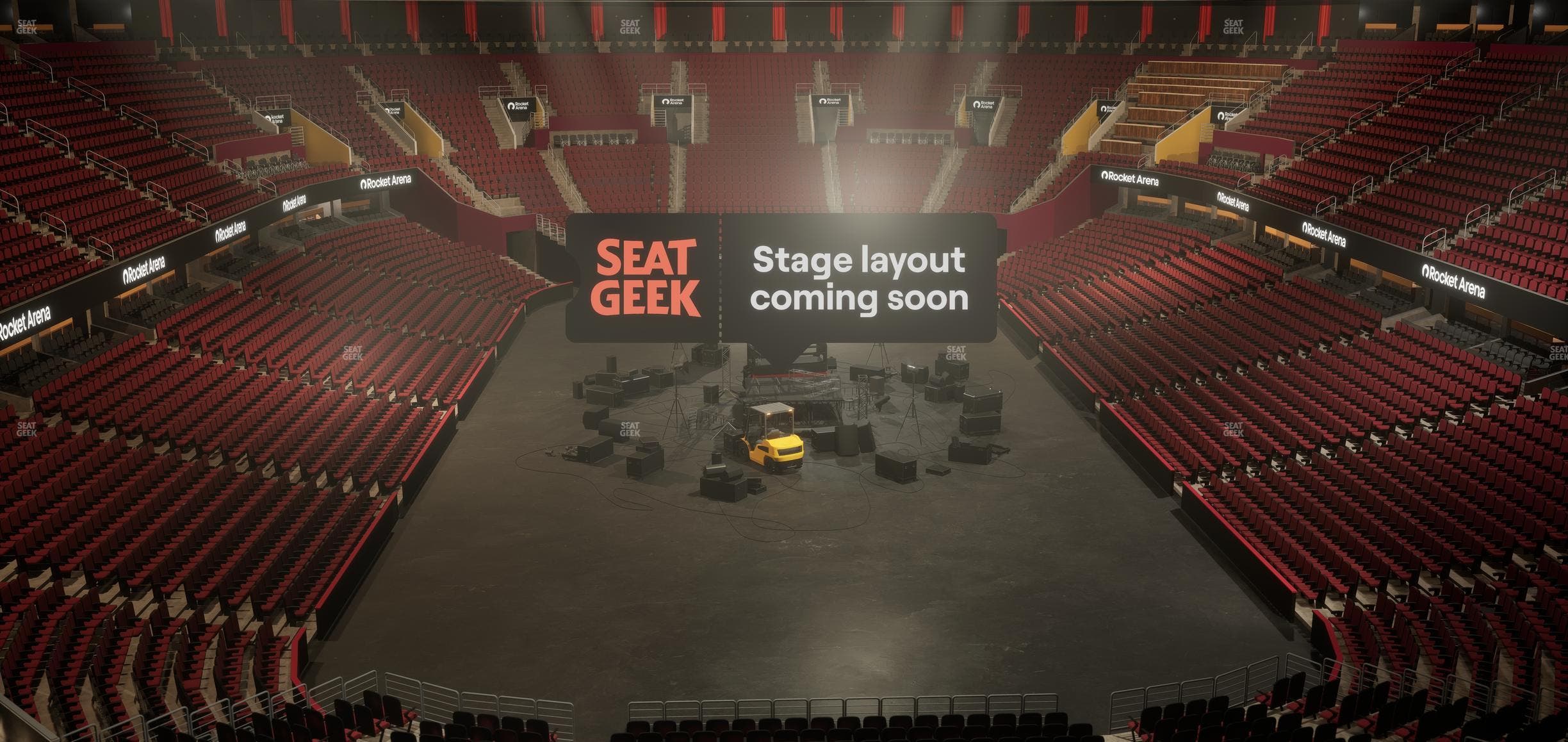 Rocket Arena - Section Lounge Box 4 Seat View