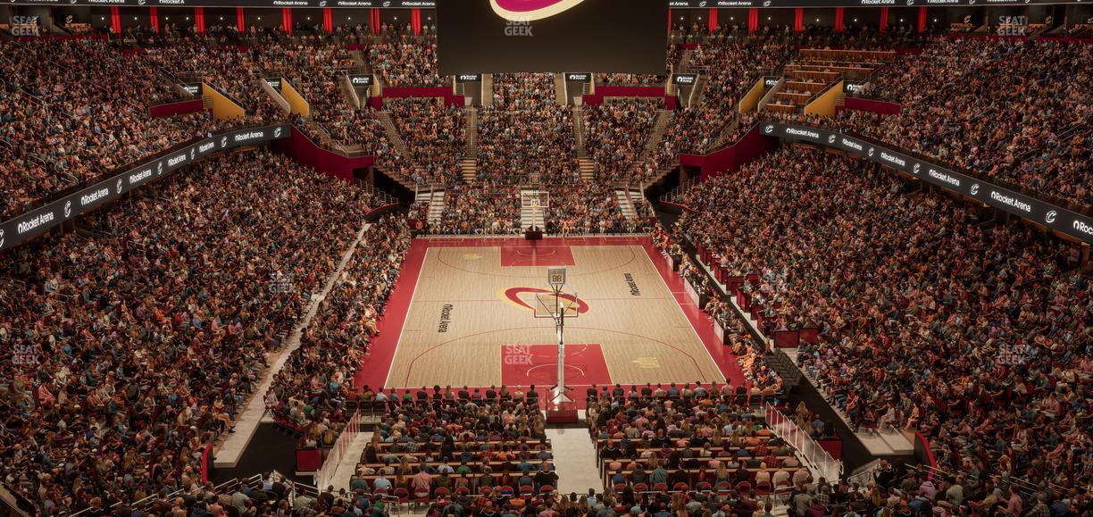 Rocket Arena - Section Lounge Box 4 Seat View