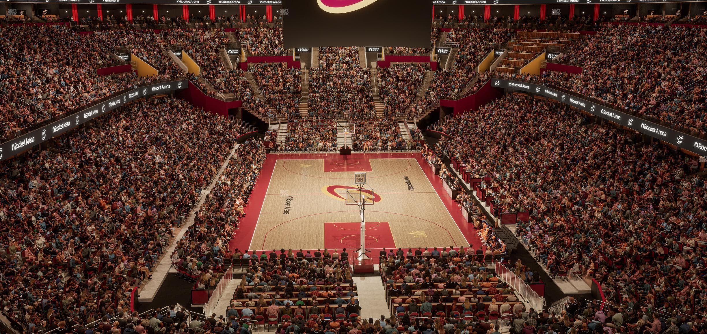 Rocket Arena - Section Lounge Box 4 Seat View