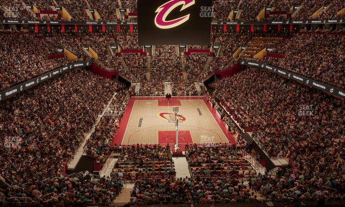 Rocket Arena - Section Lounge Box 4 Seat View