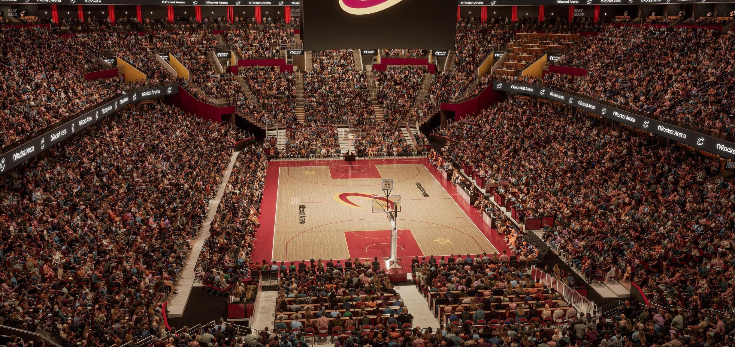 Rocket Arena - Section Lounge Box 5 Seat View