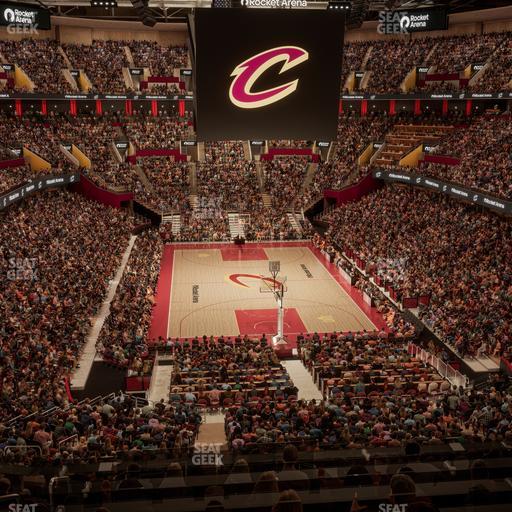 Rocket Arena - Section Lounge Box 5 Seat View