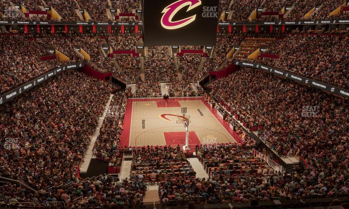 Rocket Arena - Section Lounge Box 5 Seat View