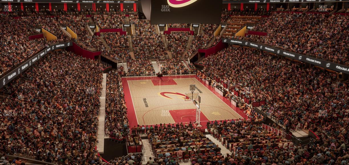 Rocket Arena - Section Lounge Box 6 Seat View