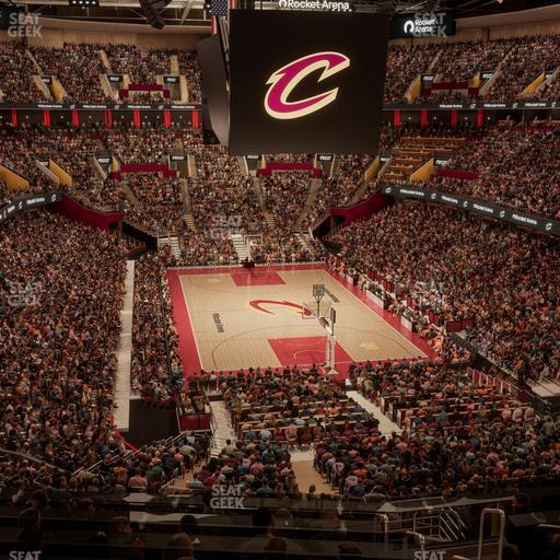 Rocket Arena - Section Lounge Box 6 Seat View