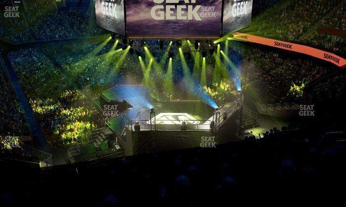 Rocket Arena - Section Lounge Box 7 Seat View