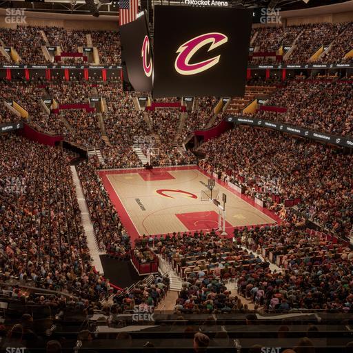 Rocket Arena - Section Lounge Box 7 Seat View