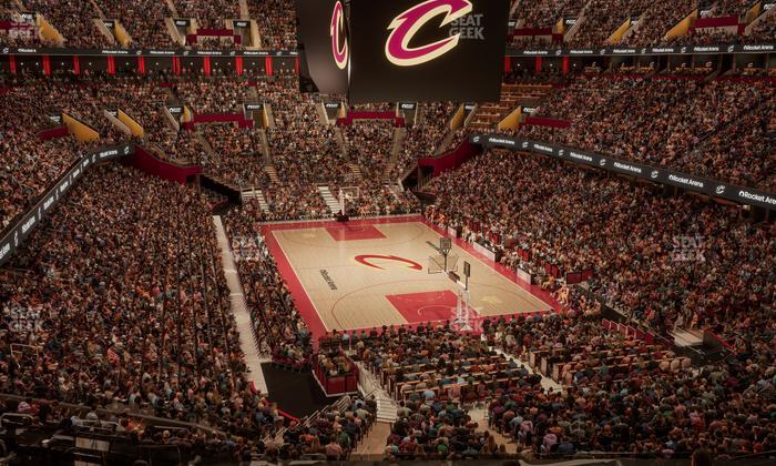 Rocket Arena - Section Lounge Box 7 Seat View