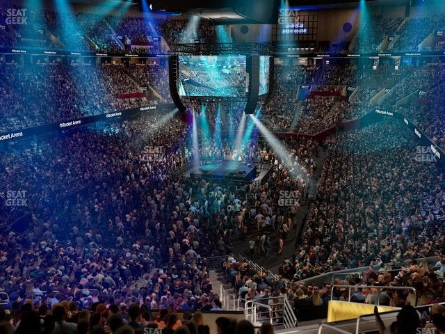 Rocket Arena - Section Lounge Box 7 Seat View