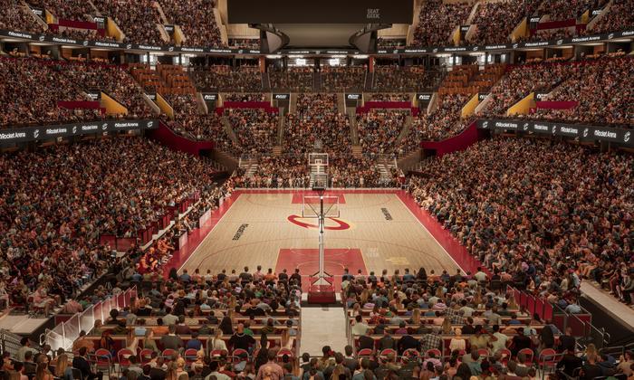 Rocket Arena - Section Mezzanine 101 Seat View