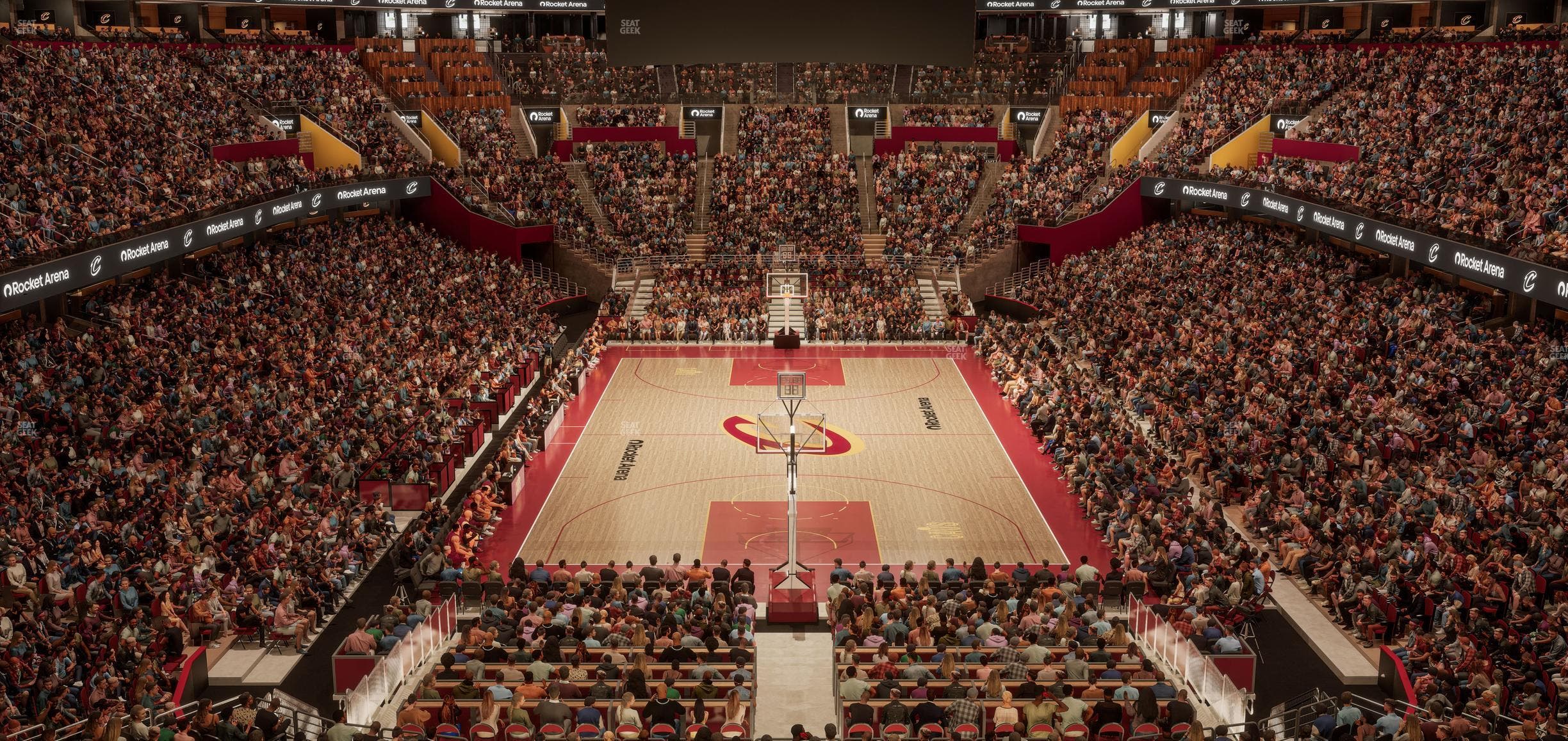 Rocket Arena - Section Mezzanine 101 Seat View