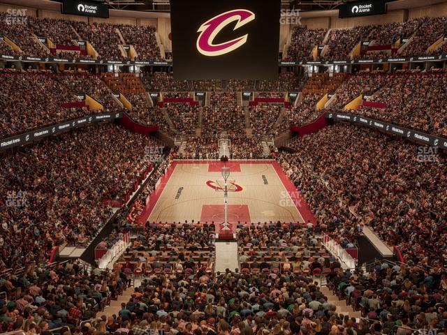 Rocket Arena - Section Mezzanine 101 Seat View Rocket Arena - Section Mezzanine 101 Seat View