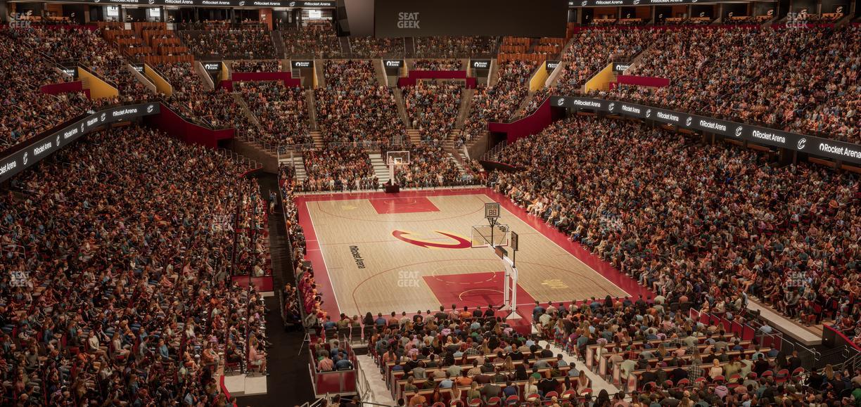 Rocket Arena - Section Mezzanine 102 Seat View