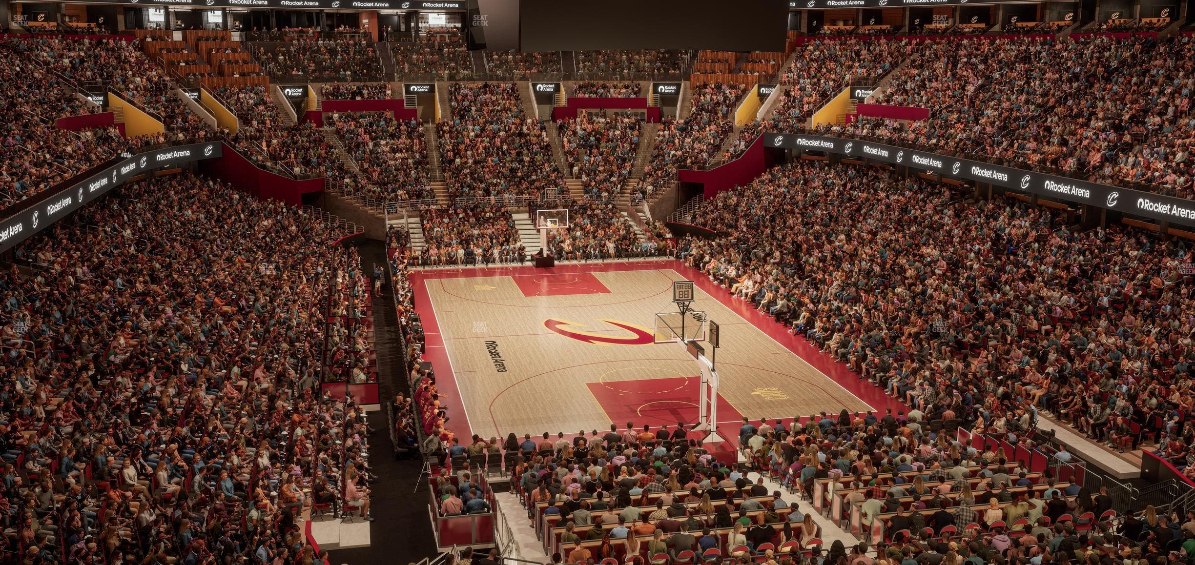 Rocket Arena - Section Mezzanine 102 Seat View