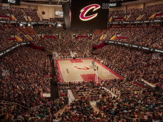 Rocket Arena - Section Mezzanine 102 Seat View Rocket Arena - Section Mezzanine 102 Seat View