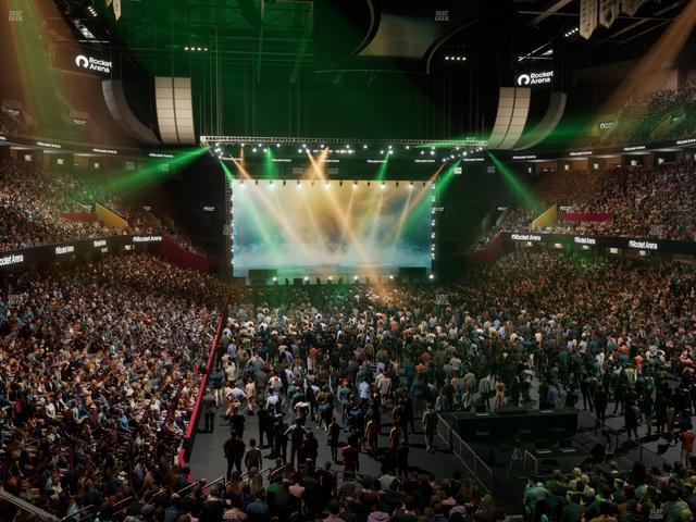Rocket Arena - Section Mezzanine 102 Seat View