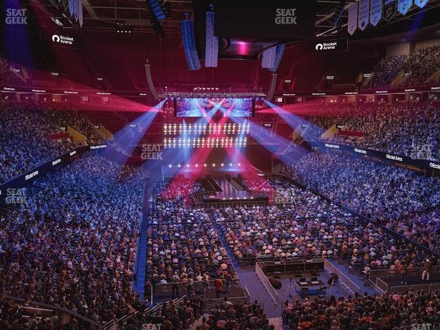 Rocket Arena - Section Mezzanine 102 Seat View