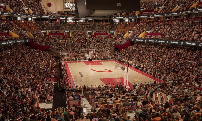 Rocket Arena - Section Mezzanine 102 Seat View