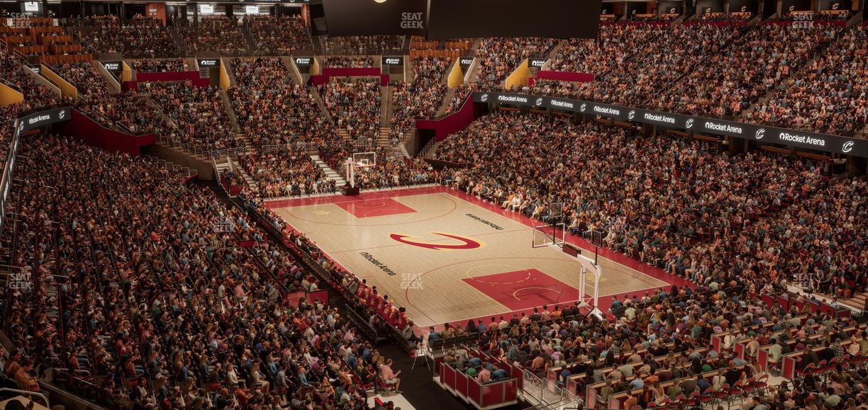 Rocket Arena - Section Mezzanine 103 Seat View