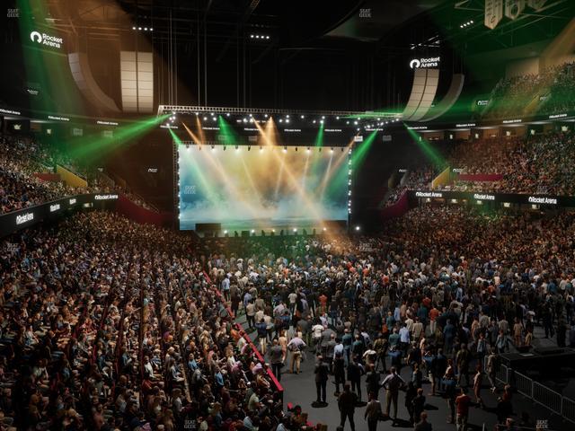 Rocket Arena - Section Mezzanine 103 Seat View