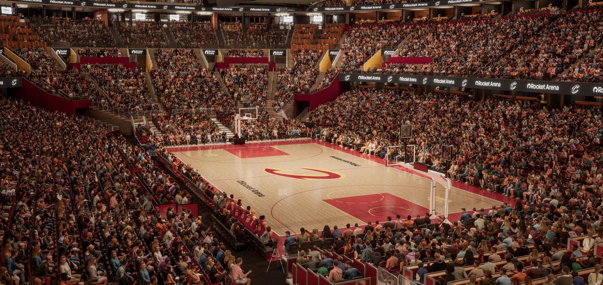 Rocket Arena - Section Mezzanine 103 Seat View