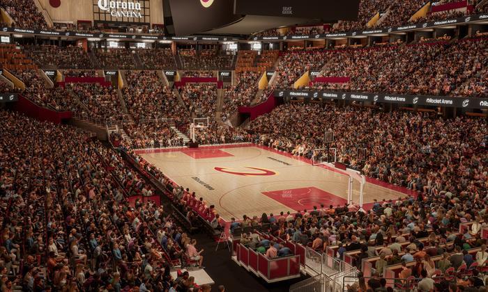 Rocket Arena - Section Mezzanine 103 Seat View