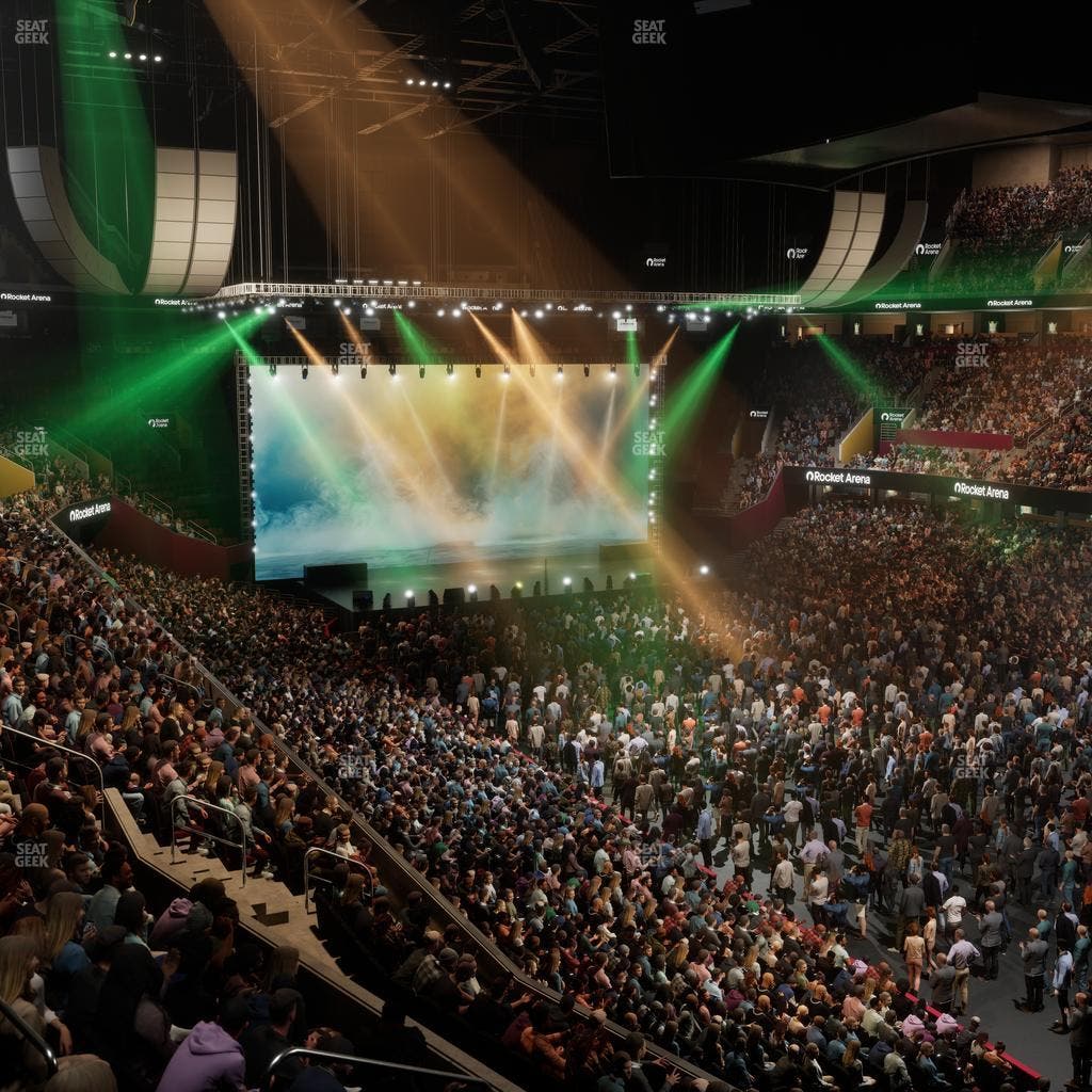 Rocket Arena - Section Mezzanine 104 Seat View