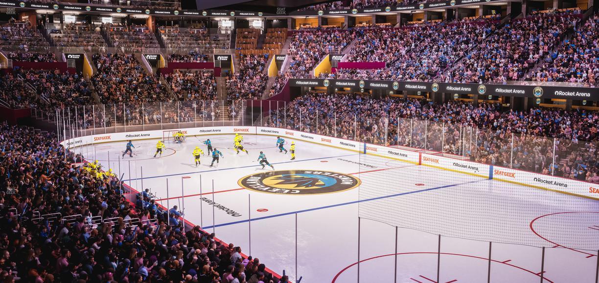 Rocket Arena - Section Mezzanine 104 Seat View
