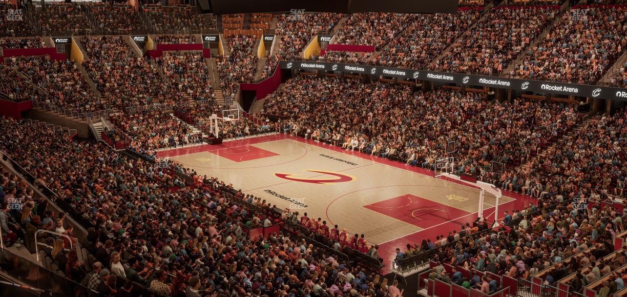 Rocket Arena - Section Mezzanine 104 Seat View