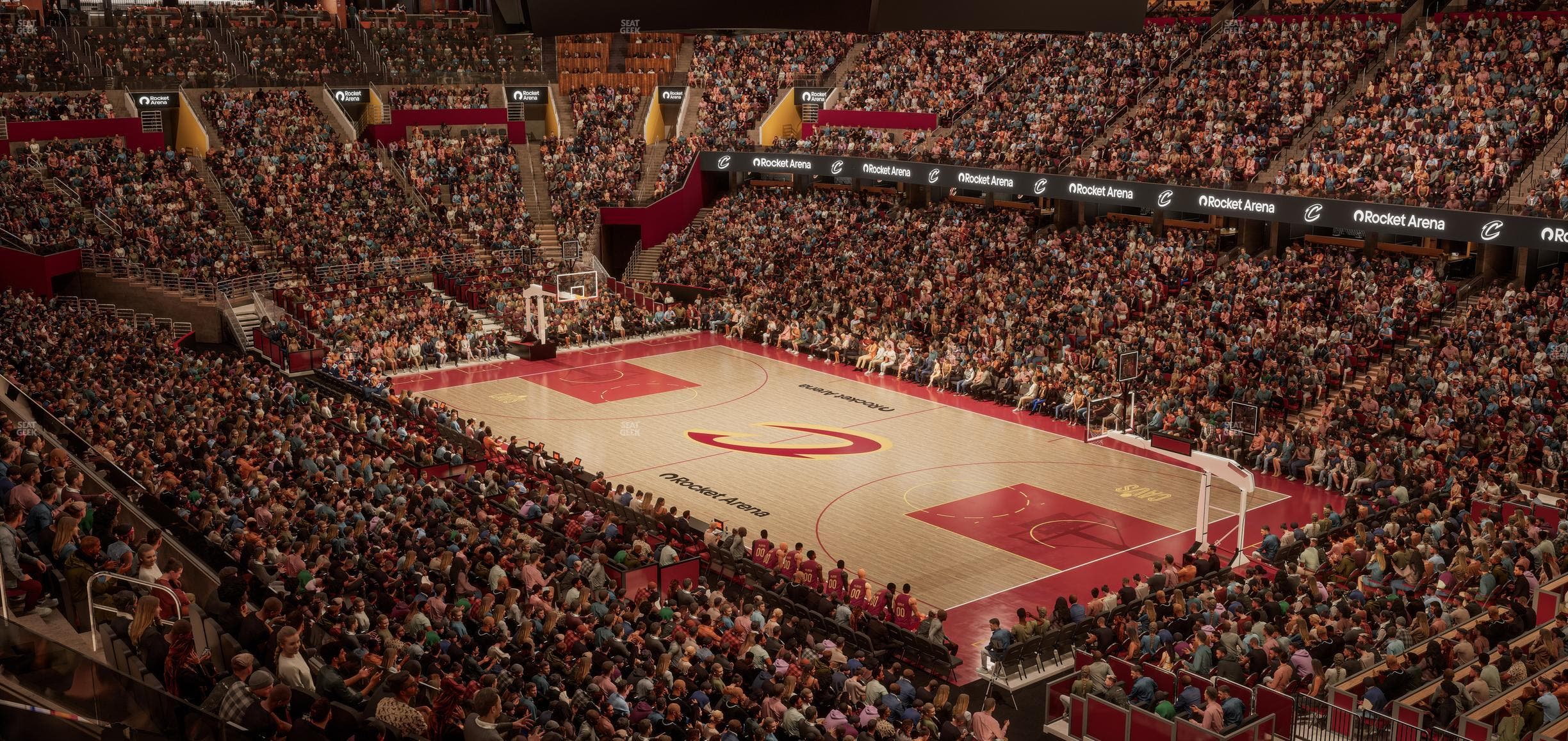 Rocket Arena - Section Mezzanine 104 Seat View