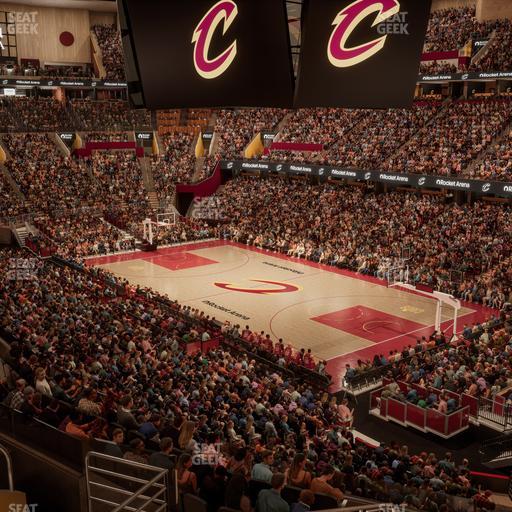 Rocket Arena - Section Mezzanine 104 Seat View