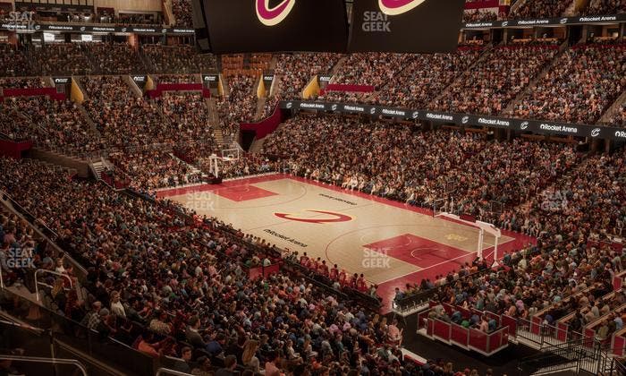 Rocket Arena - Section Mezzanine 104 Seat View