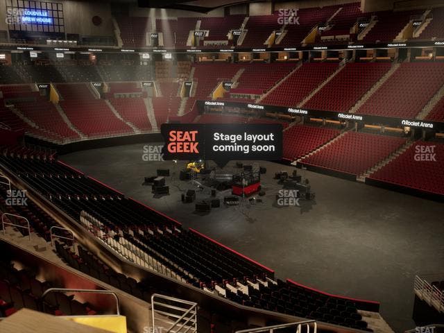Rocket Arena - Section Mezzanine 104 Seat View