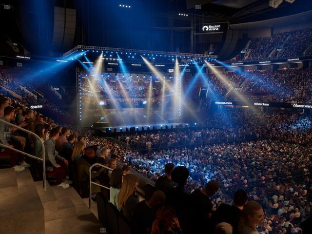Rocket Arena - Section Mezzanine 105 Seat View